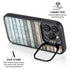 Wooden Stripes iPhone 14 Pro Kickstand Case
